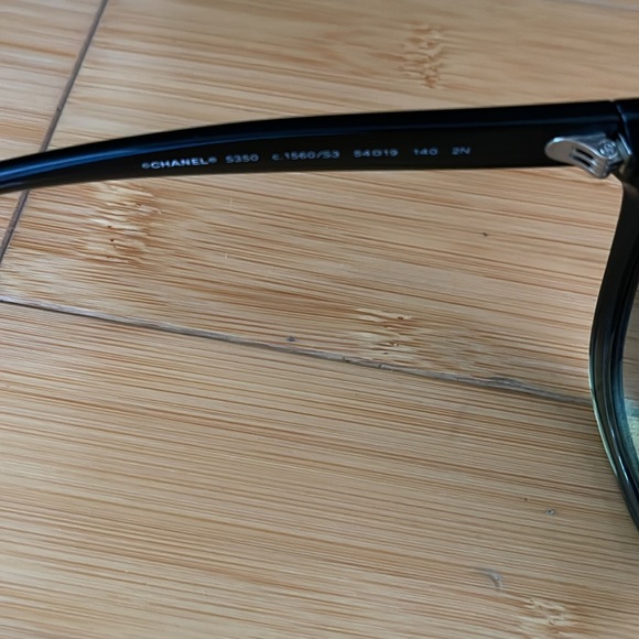 Women Designer CHANEL Sunglasses Cat Eye Used Great Condition - Picture 3 of 12